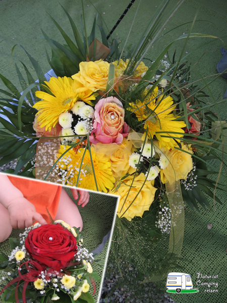 großer und kleiner Blumenstrauss