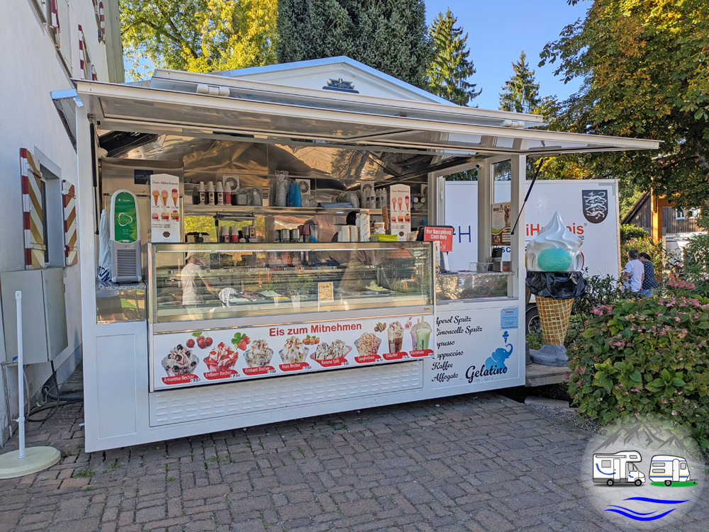 leider schmeckte mir das Eis hier nicht