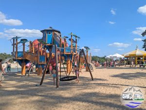 Spielplatz am Strand